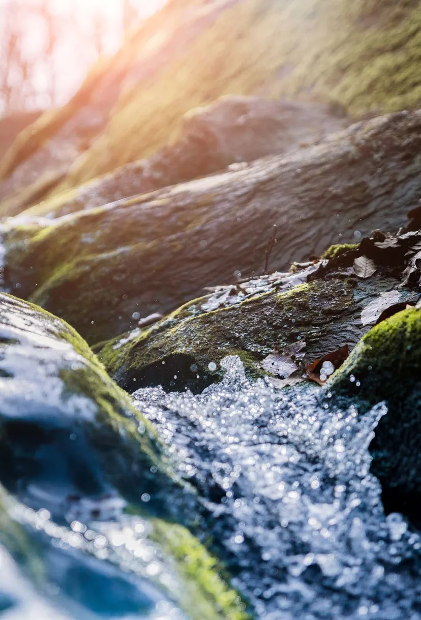Clear water — mood image from the ADA Cosmetics 2026 catalogue