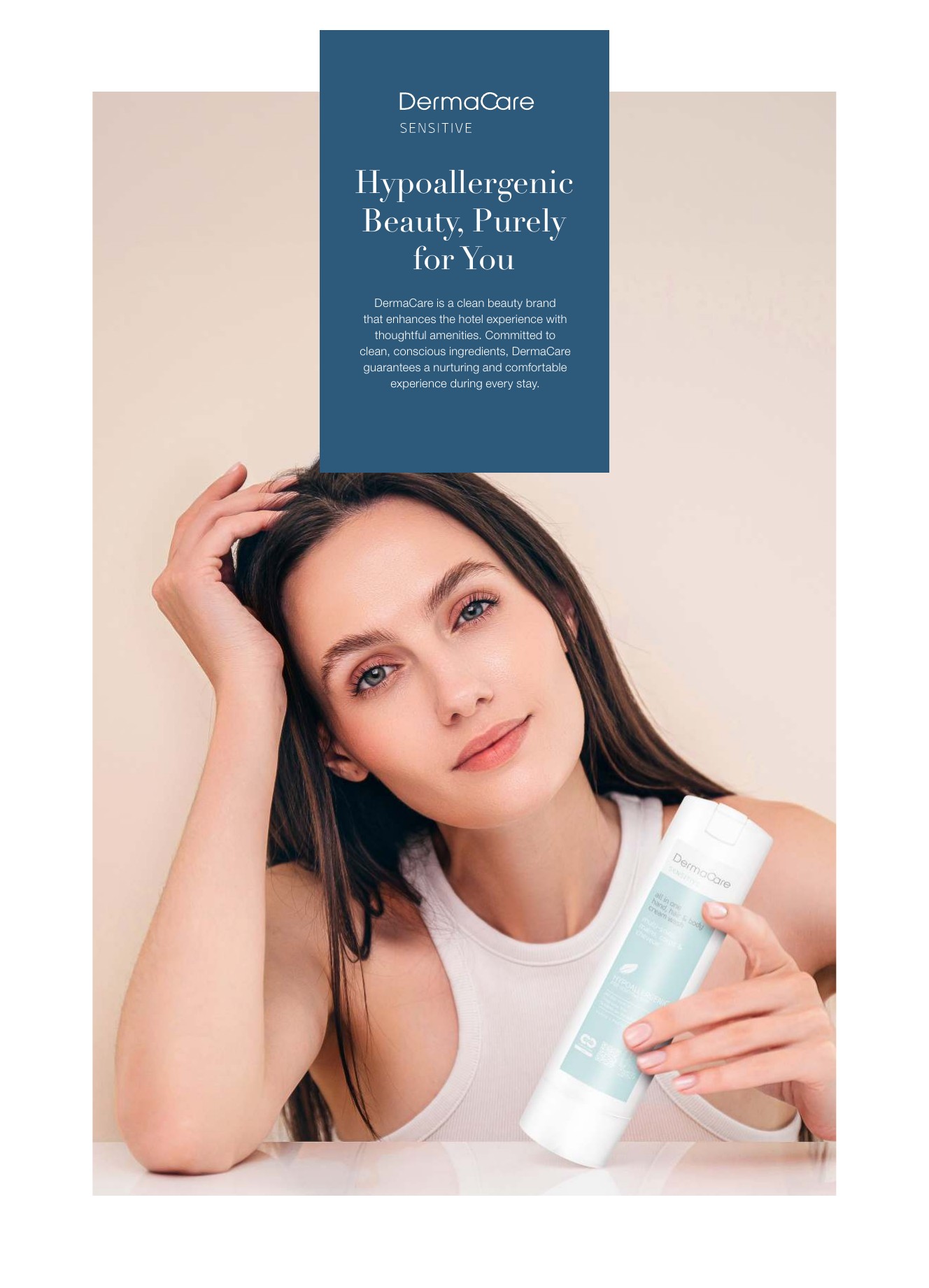 Dermacare Sensitive brand card — cover