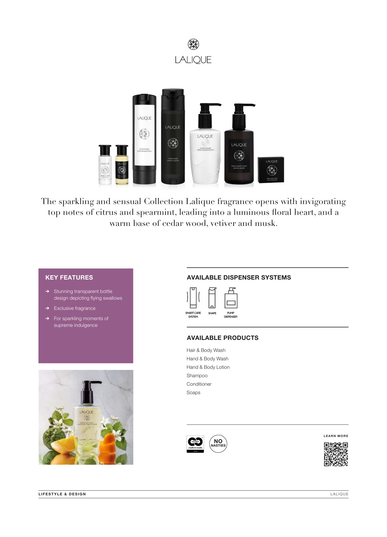 Lalique brand card — page 2