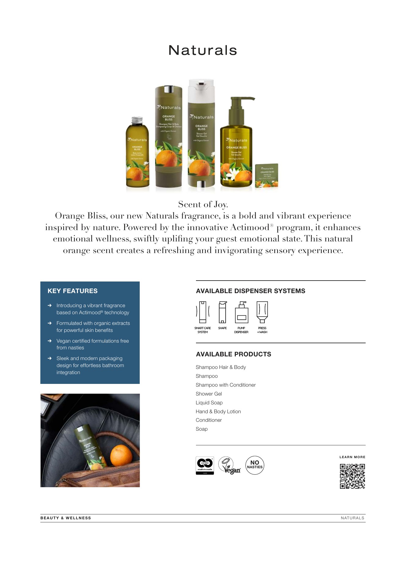Naturals brand card — page 2