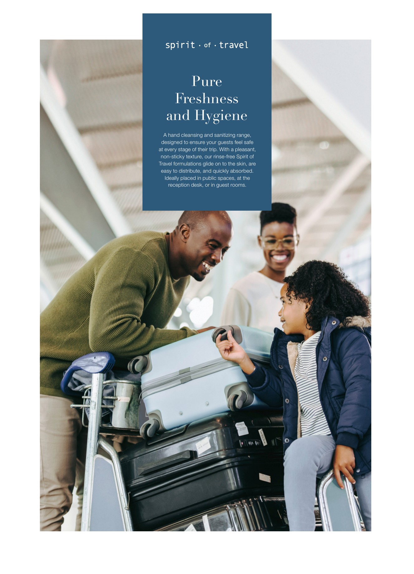 Spirit of Travel brand card — cover