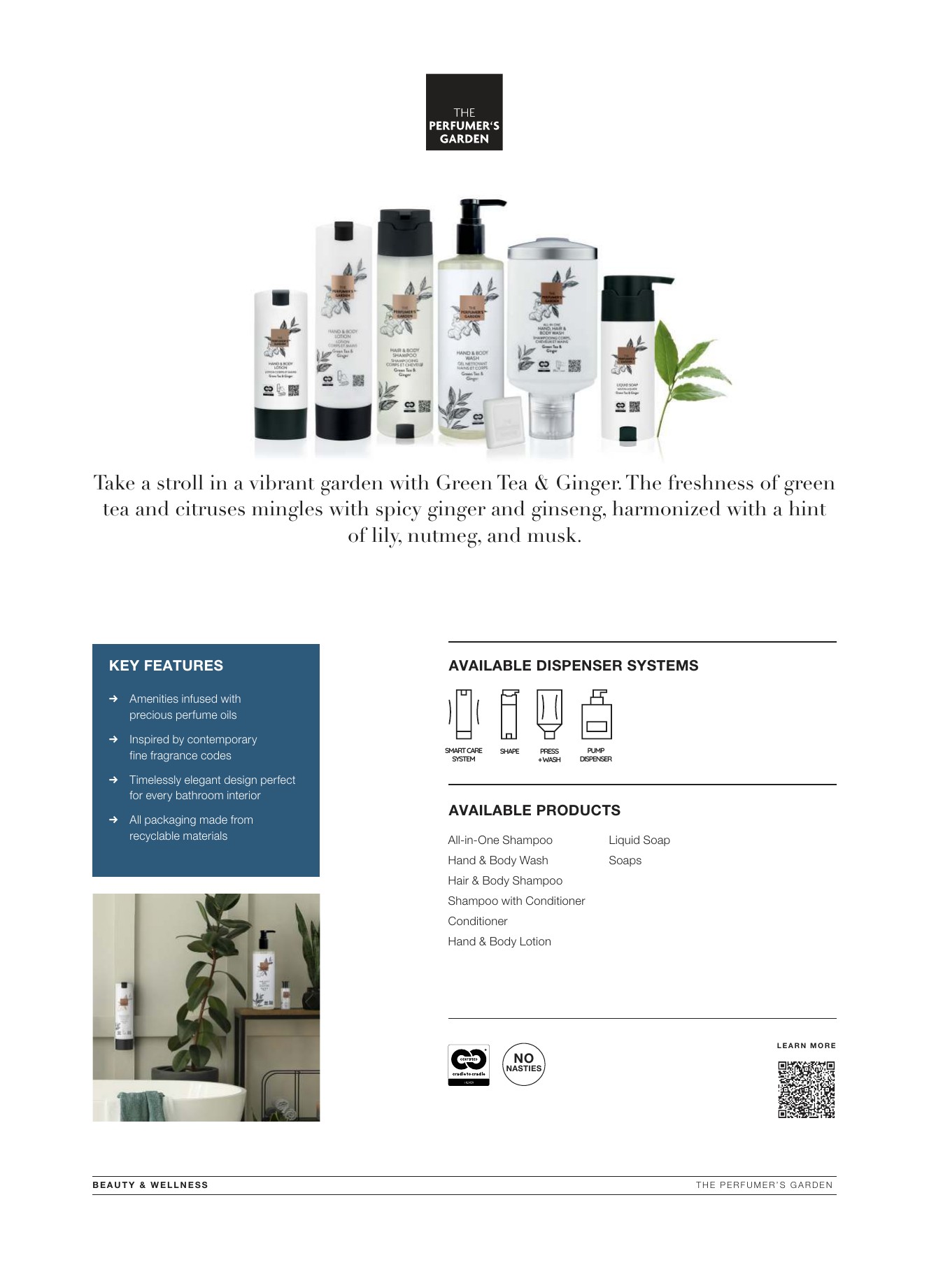 The Perfumer's Garden brand card — page 2