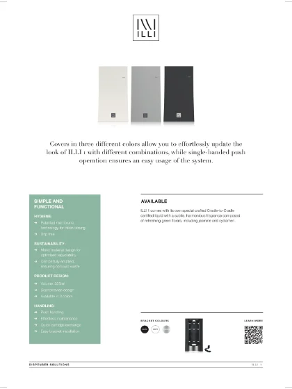 ADA Cosmetics catalogue — inside page