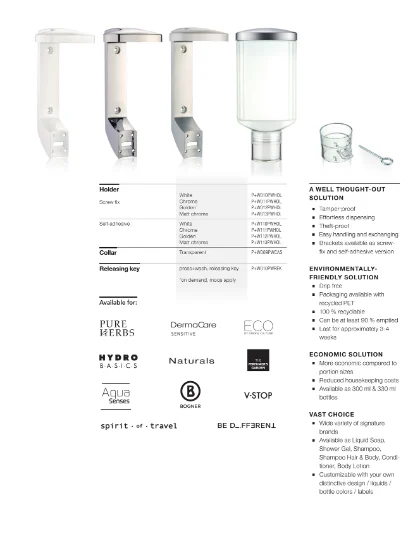 ADA Cosmetics catalogue — inside page