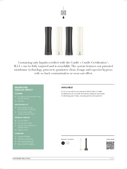 ADA Cosmetics catalogue — inside page