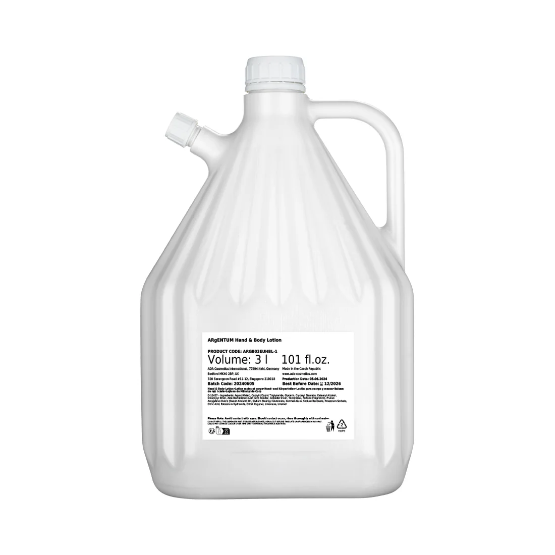 Rezervă loțiune de mâini și corp, rezervă, 3 l