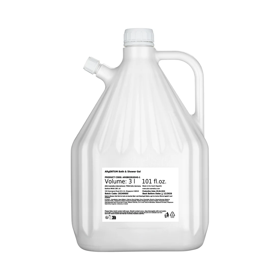 Rezervă gel de duș, rezervă, 3 l