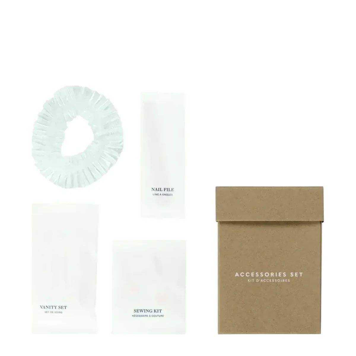 Accessories Set, kraft box