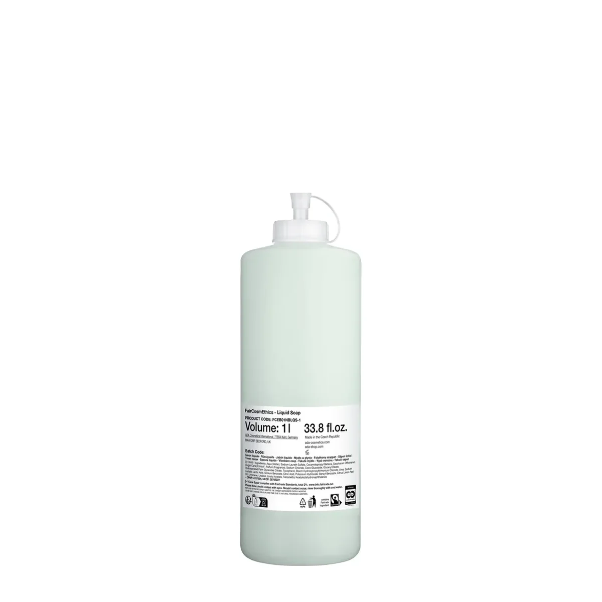 Faircosmethics Liquid Soap, Refill, 1 l
