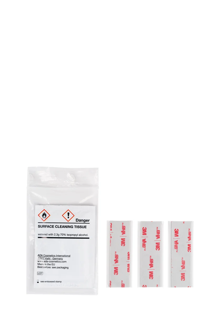Adhesive mounting strip — ADA Cosmetics