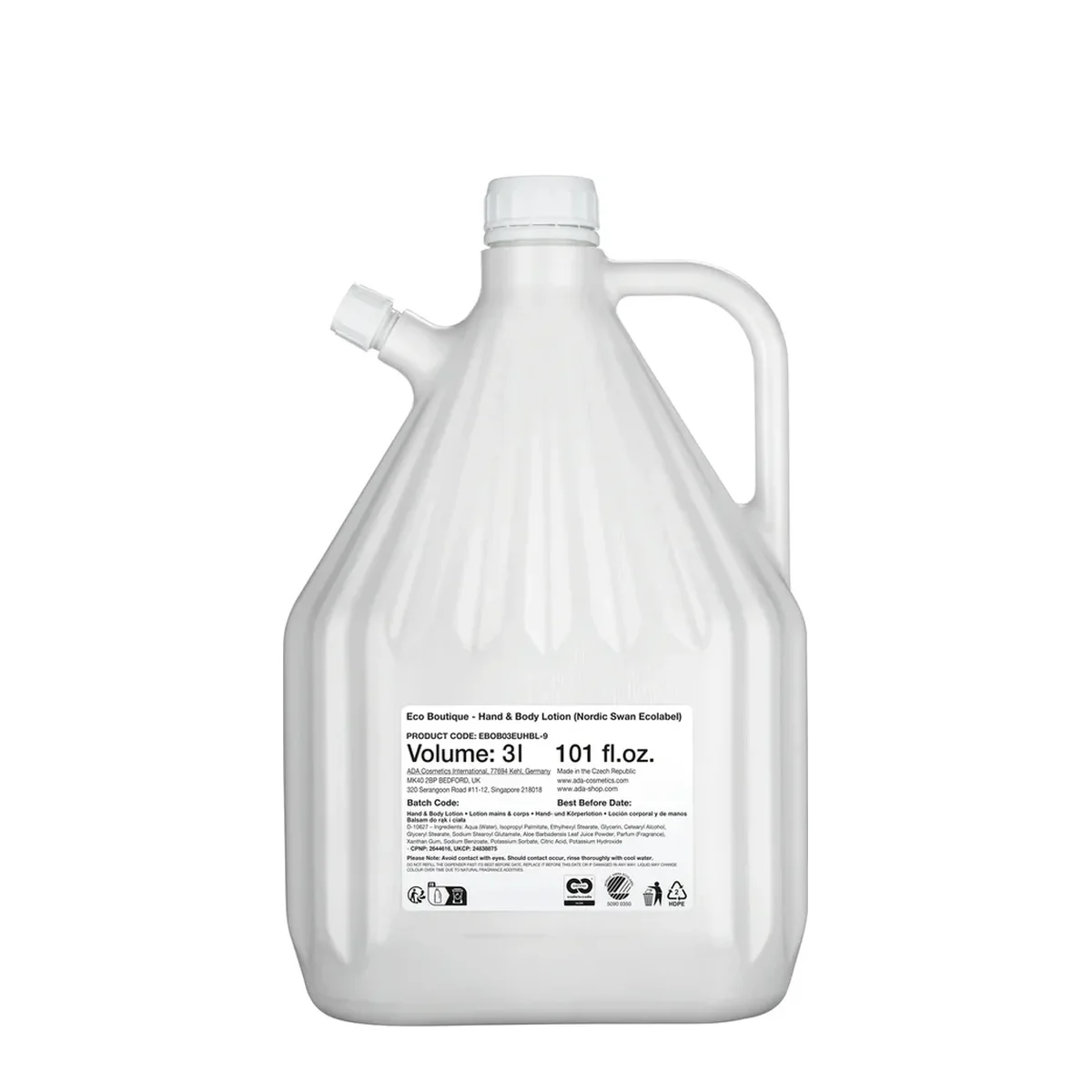 Rezervă loțiune de mâini și corp, rezervă, 3 l