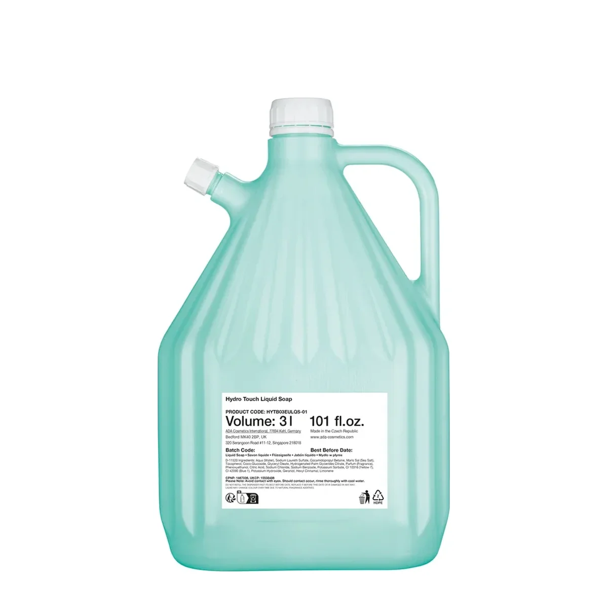 Hydro Touch Liquid Soap, Refill, 3 l
