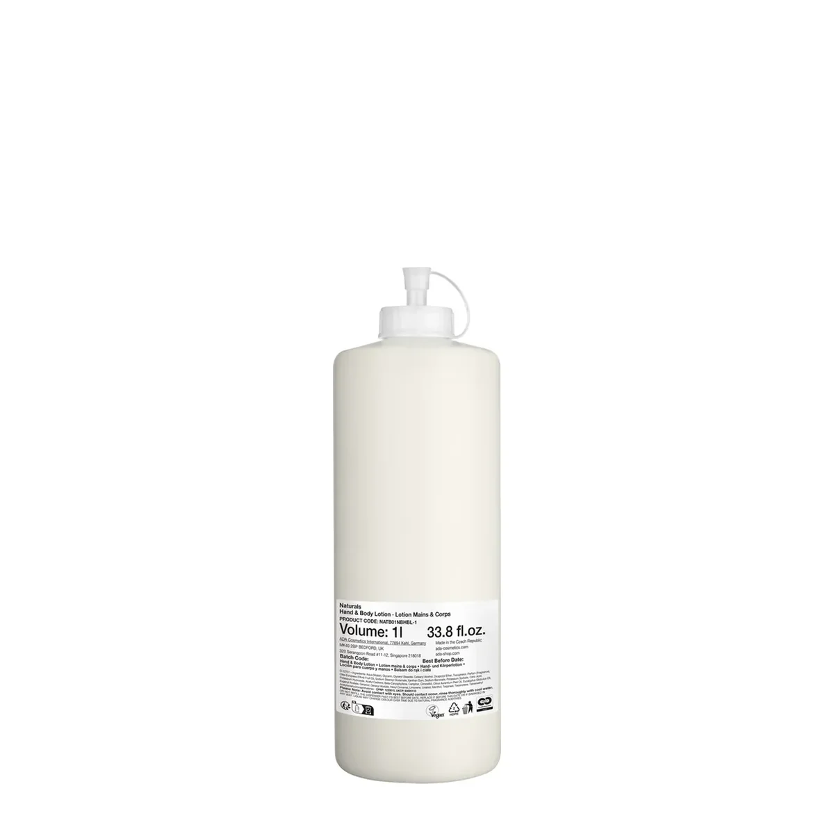 Naturals Hand & Body Lotion, Refill, 1 l