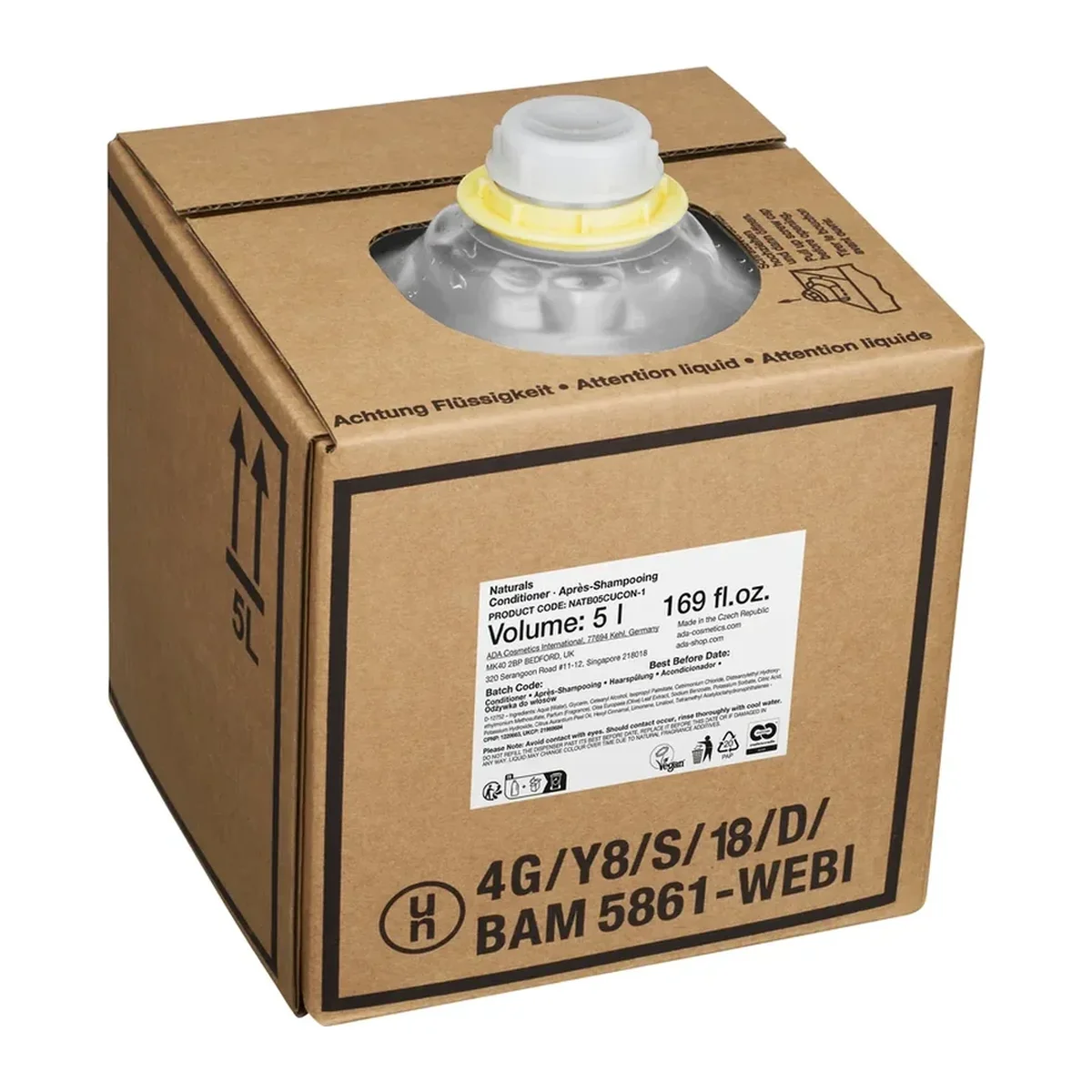 Naturals Conditioner, Refill, 5 l