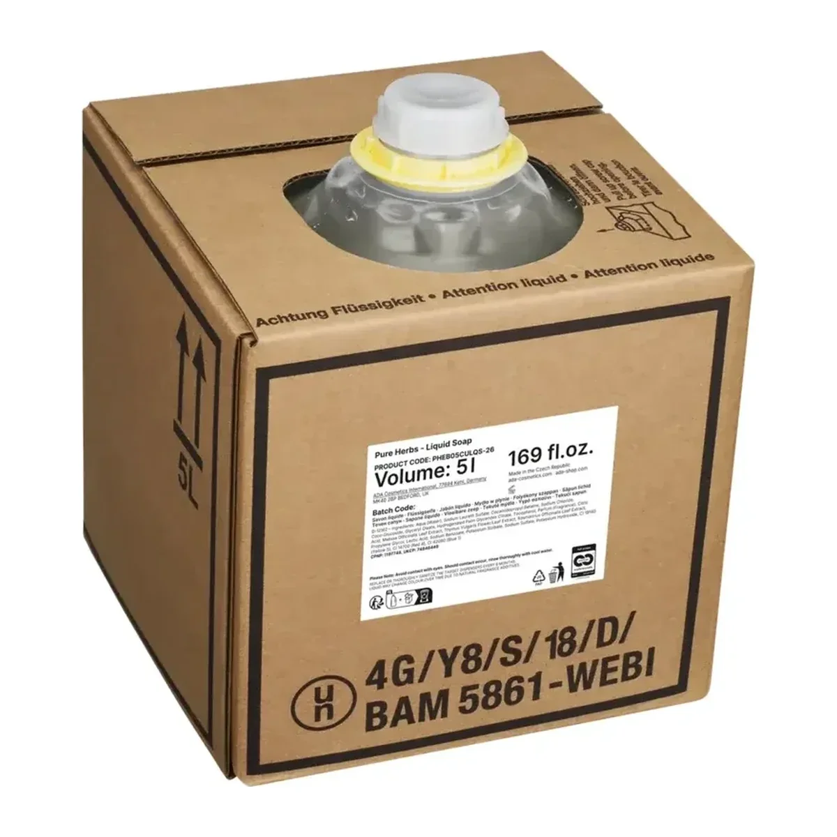 Rezervă săpun lichid, rezervă, 5 l