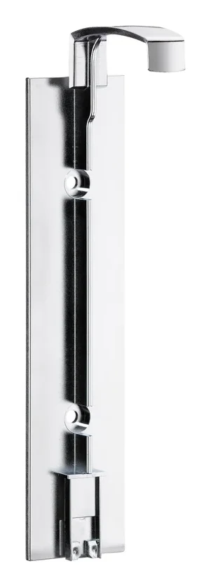 Single plastic bracket Chrome, screw-fix — ADA Cosmetics