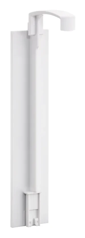 Single plastic bracket White, self-adhesive — ADA Cosmetics