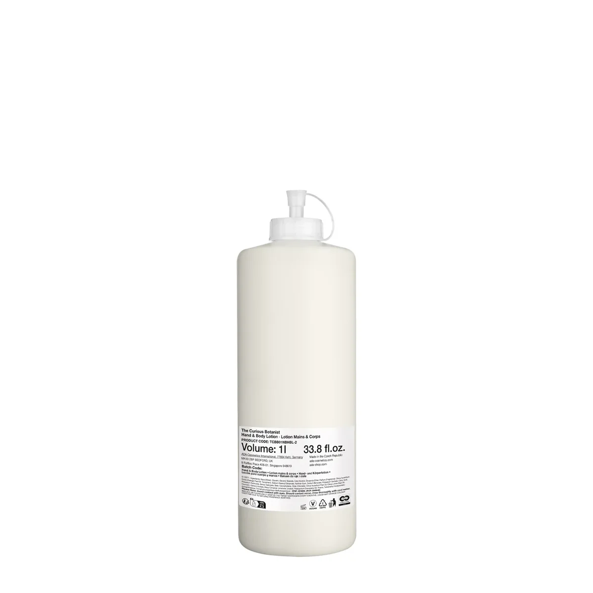 The Curious Botanist Hand & Body Lotion, Refill, 1 l