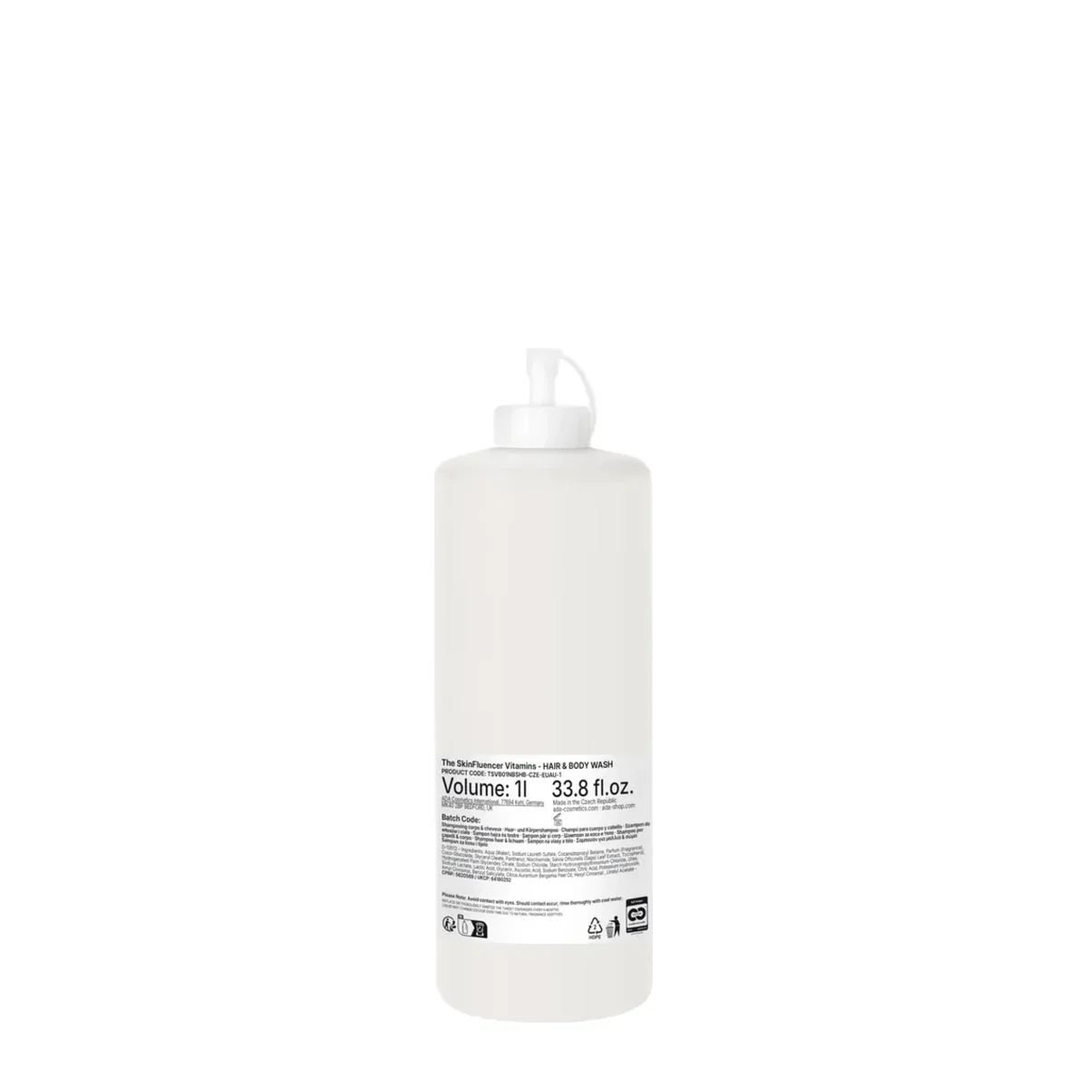 Rezervă gel păr și corp, rezervă, 1 l
