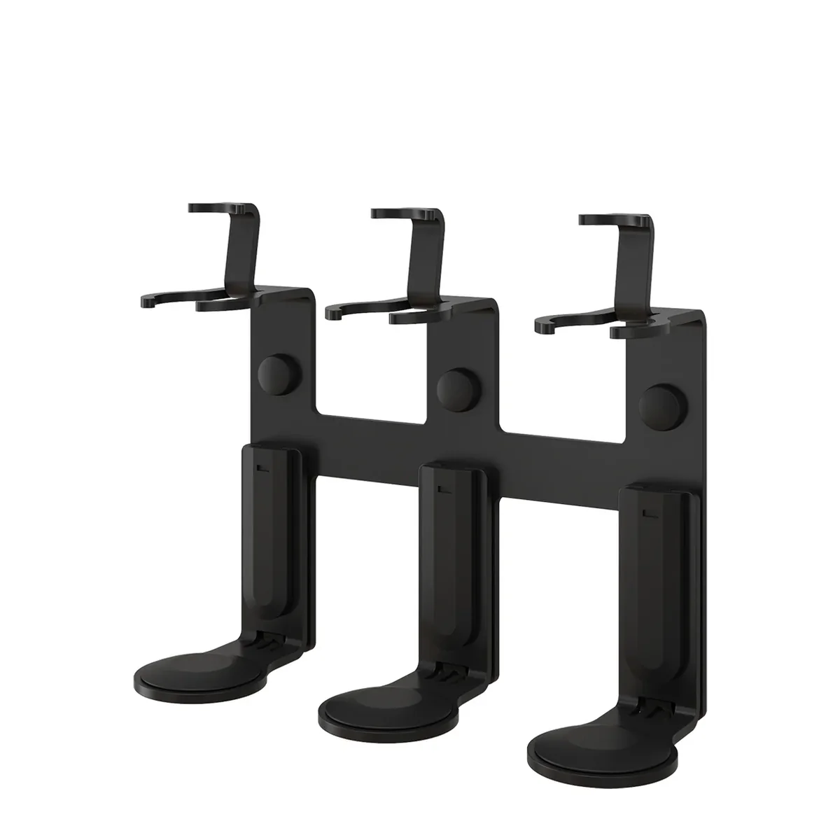 Tamper proof bracket triple, rubber black — ADA Cosmetics