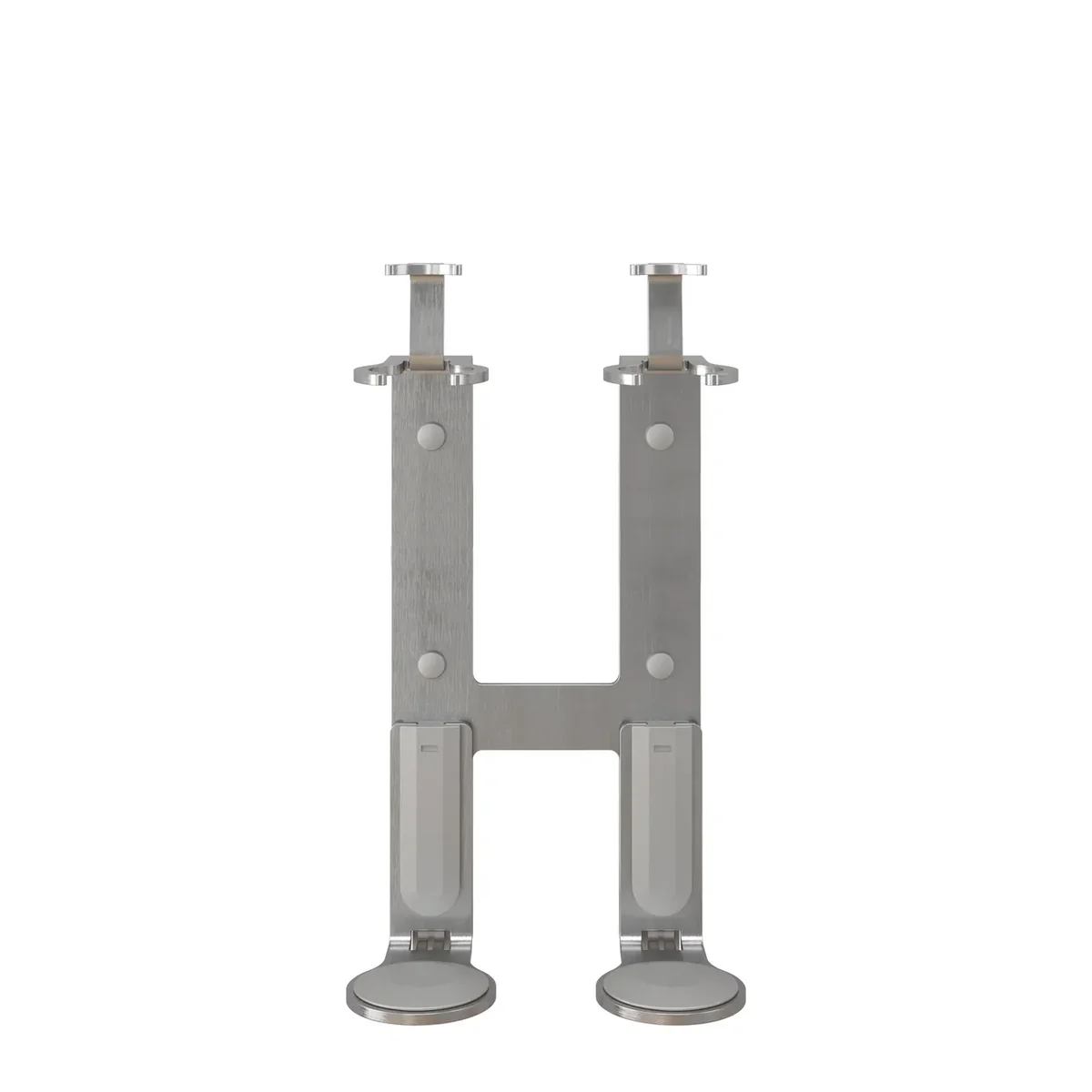 Tamper proof bracket double Chicago, stainless steel — ADA Cosmetics