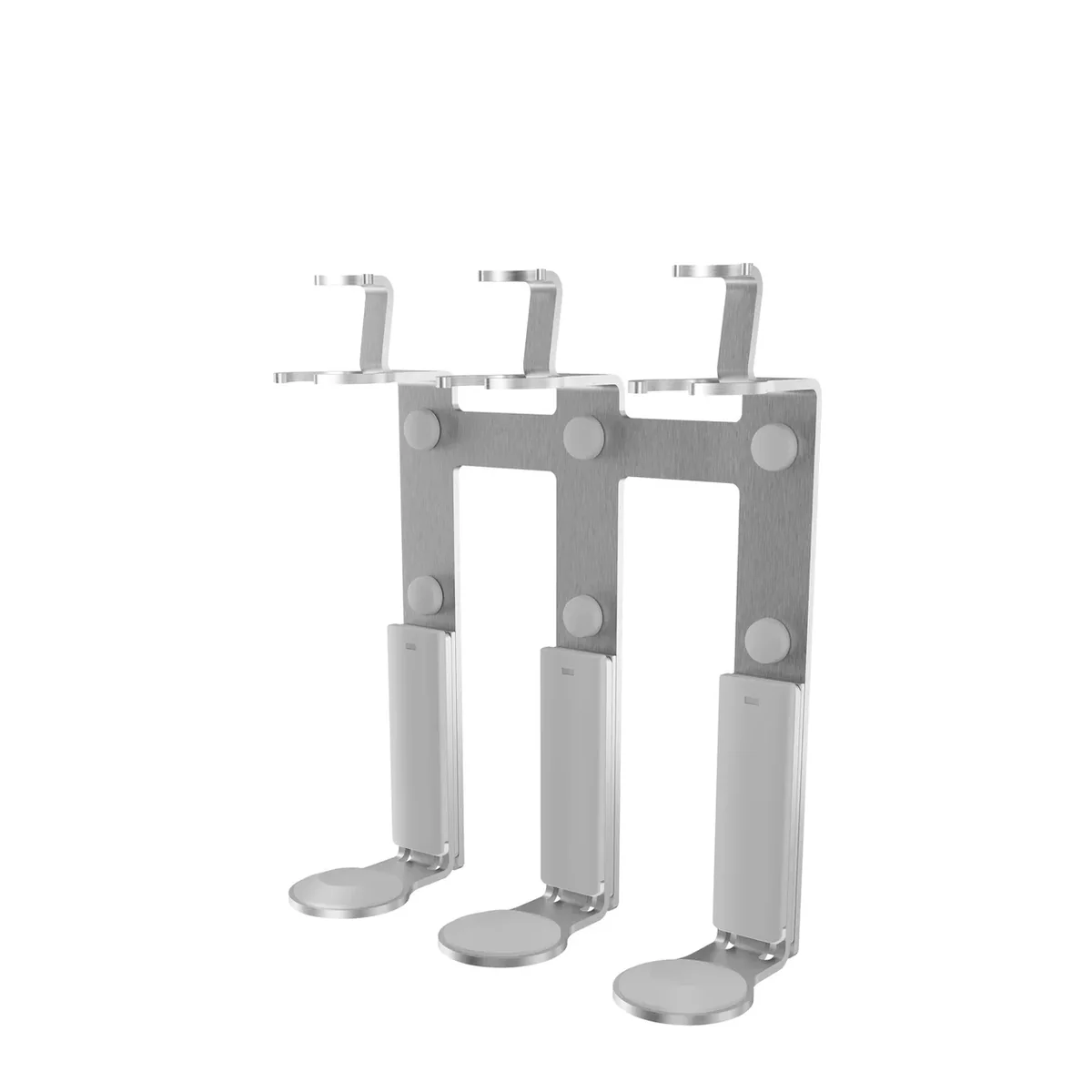 Tamper proof bracket triple Chicago, stainless steel — ADA Cosmetics