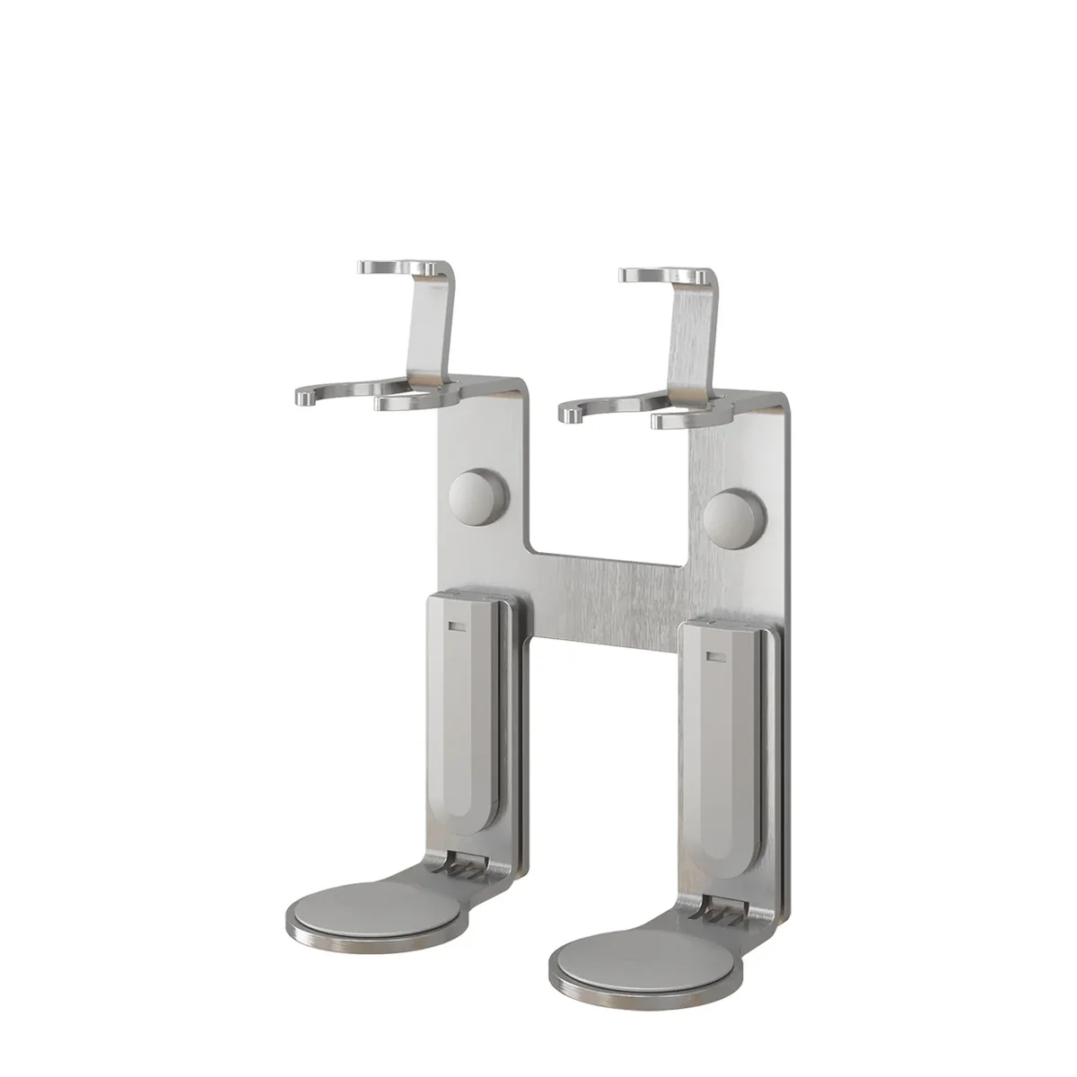 Tamper proof bracket double, stainless steel — ADA Cosmetics
