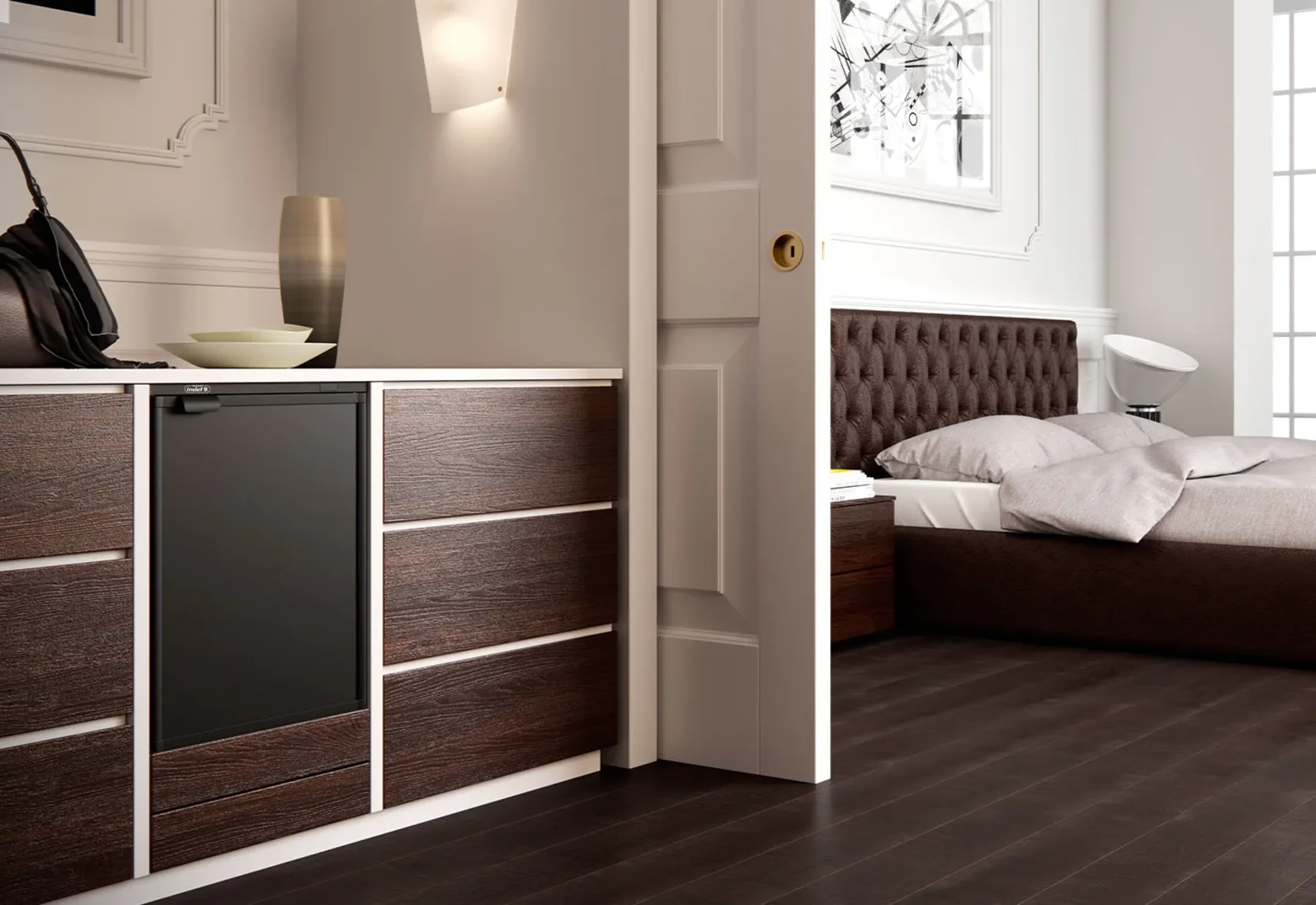 Absorption — the previous generation, still installed in many hotels